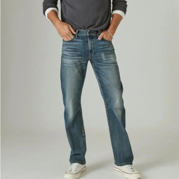 Lucky Brand Other - Lucky  Brand 10E Straight Leg Denim Jeans, long length, size 36